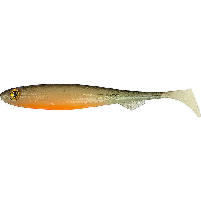 Fox Rage Slick Shad 9cm Hot Olive UV