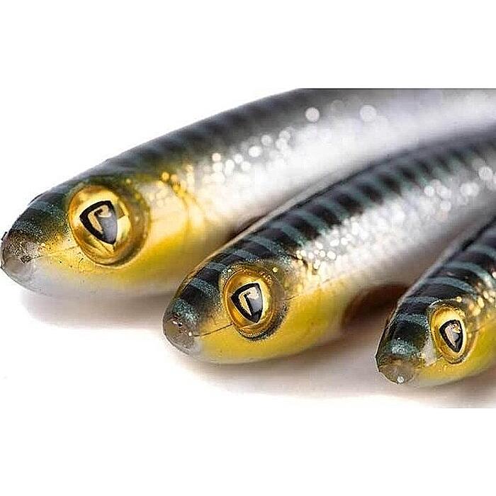 Fox Rage Slick Shad 9cm Silver Halo UV