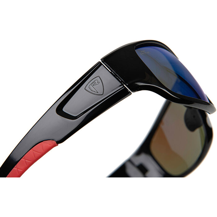 Fox Rage Sunglasses Shield Wraps Brown Lense Mirror Blue