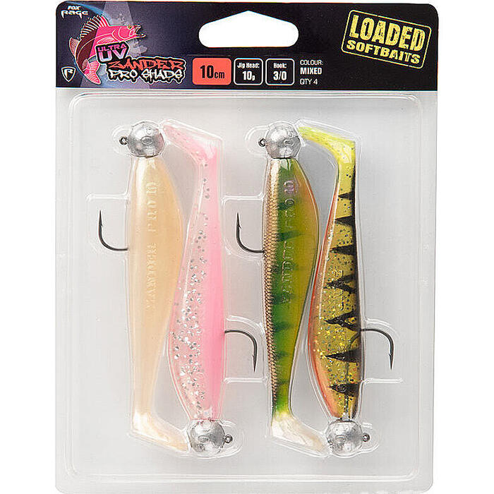 Fox Rage Zander Pro Loaded UV Mix Colour 12cm 12gr