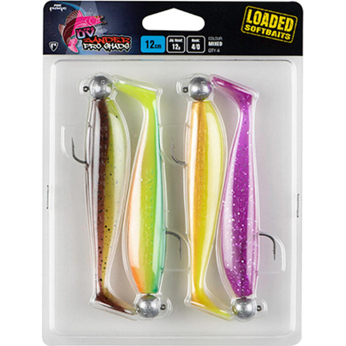 Fox Rage Zander Pro Loaded UV Mix Colour 12cm 12gr