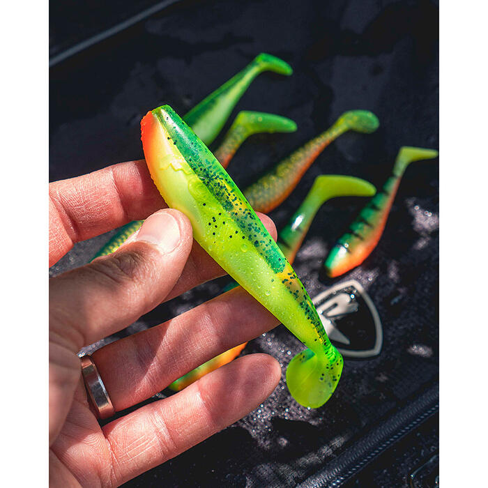 Fox Rage Zander Pro Shad 10cm Lemon Tiger UV
