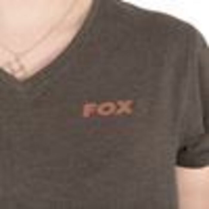 Fox Womens V-Neck T-Shirt S