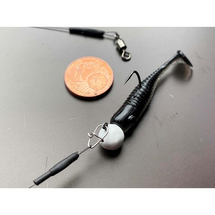 Spro FreeStyle Titanium Leader 1x7 30cm 0.30mm 8kg 2st