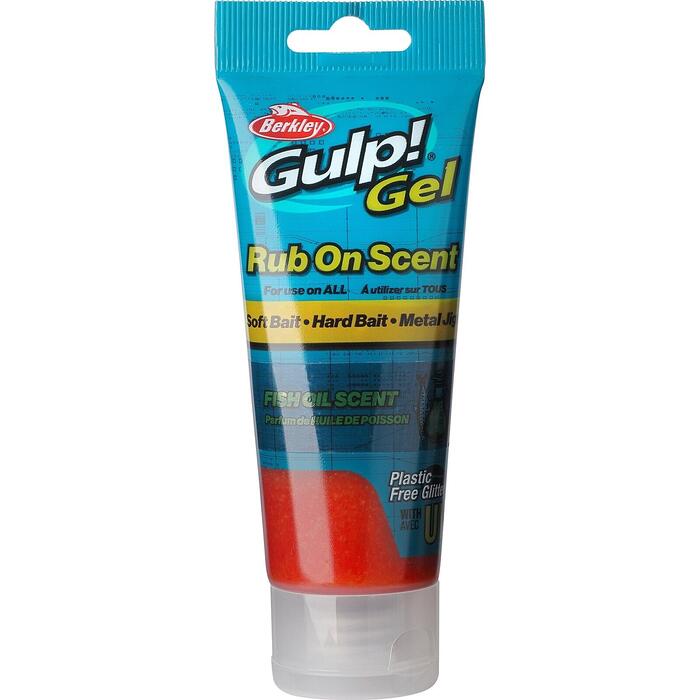 Berkley Gulp! Gel 80ml Fishoil Orange Silvr Flk