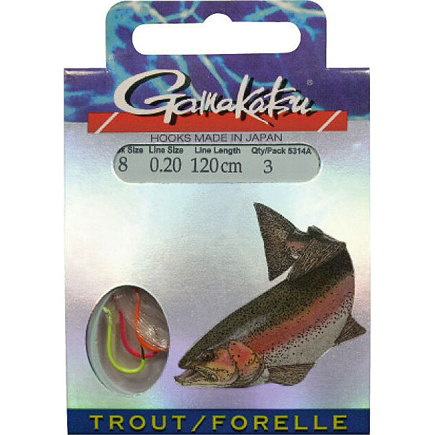 Gamakatsu BKD-5314A Trout Spiral H6 0.22mm