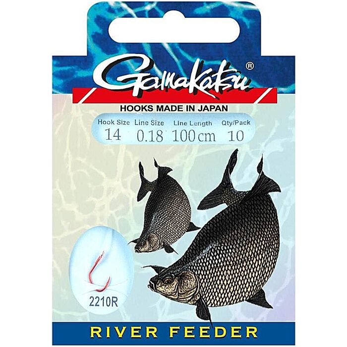 Gamakatsu BKD LS-2210R Brasem Rivier Feeder 100cm H14 0.18mm