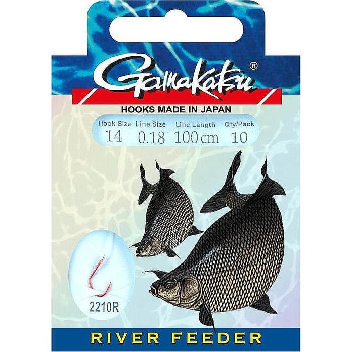 Gamakatsu BKD LS-2210R Brasem Rivier Feeder 100cm H16 0.18mm