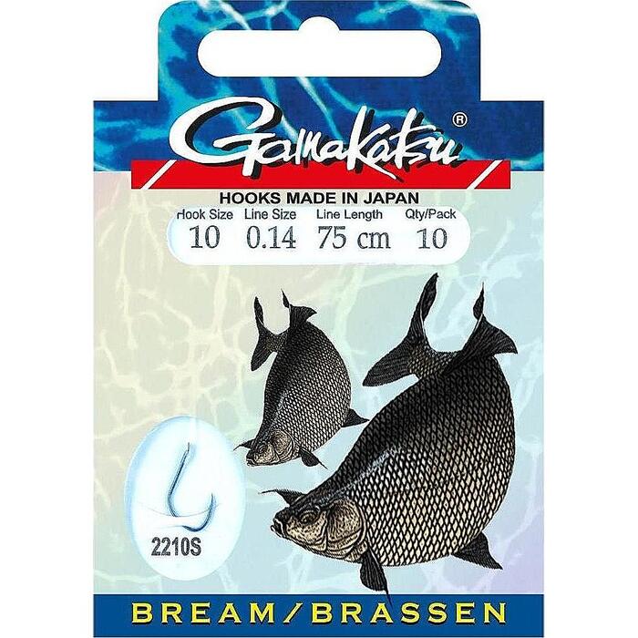 Gamakatsu BKD LS-2210S Brasem Rivier 75cm H12 0.14mm