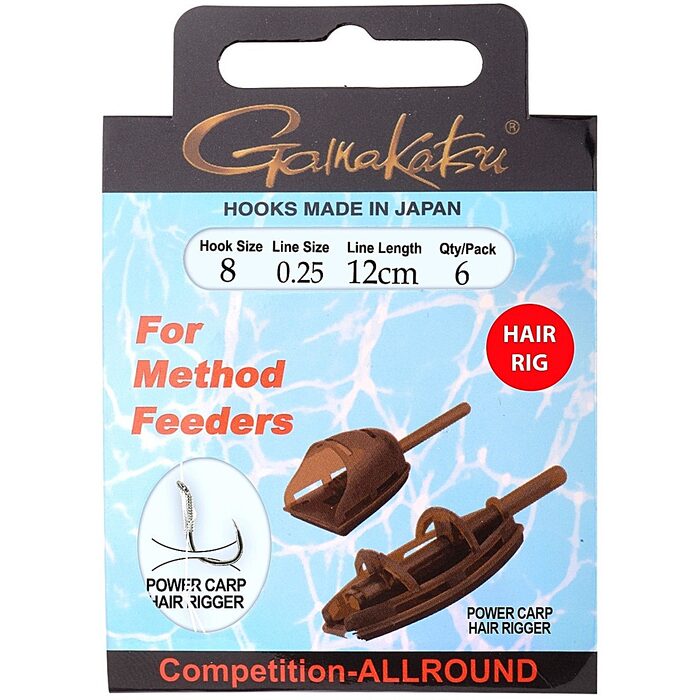 Gamakatsu BKD Method Feeder Hair 12cm H12 0.22mm