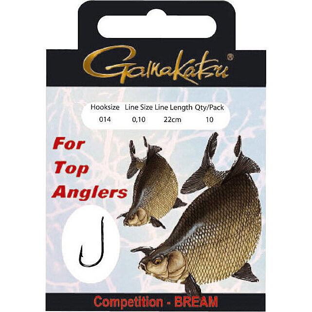 Gamakatsu BKS-1100B Bream Competion Range 22cm H16 0.10mm