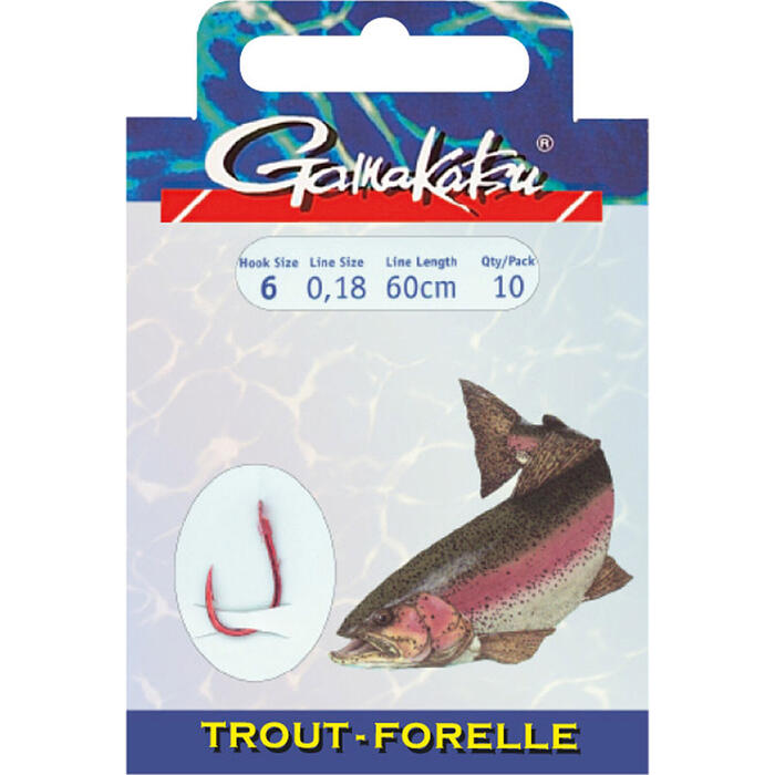 Gamakatsu BKS-5330R Trout 60cm H08 0.16mm