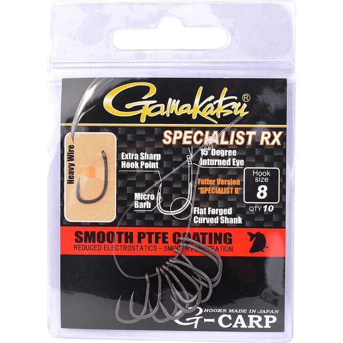 Gamakatsu G-Carp PTFE-coated Specialist RX 002