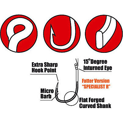 Gamakatsu G-Carp PTFE-coated Specialist RX #4