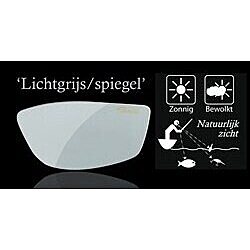 Gamakatsu G-Glasses Racer Light Gray Mirror