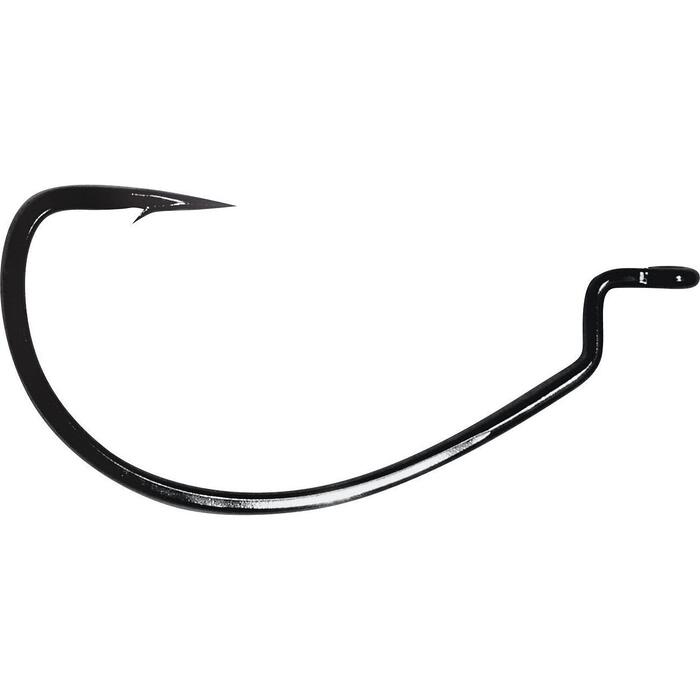 Gamakatsu Hook Worm Offset EWG Superline NS Black #5/0