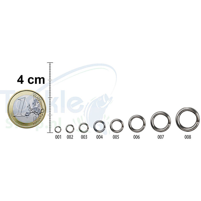 Gamakatsu Hyper Split Ring 003 20kg