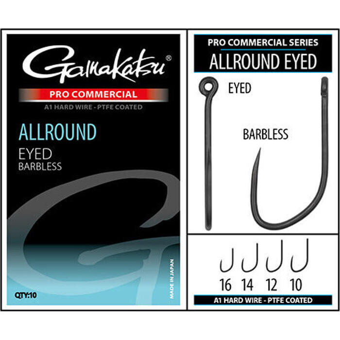 Gamakatsu PRO-C Allround Eyed A1 PTFE #10
