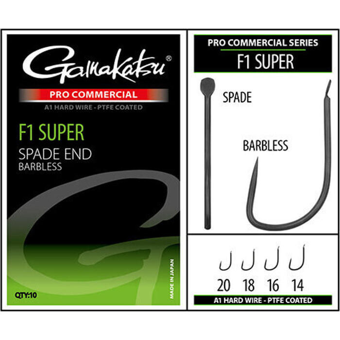 Gamakatsu PRO-C F1 Super Spade A1 PTFE #14