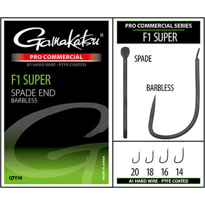 Gamakatsu PRO-C F1 Super Spade A1 PTFE #16