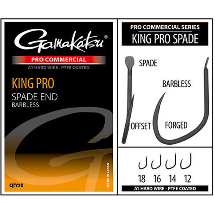 Gamakatsu PRO-C King Pro Spade A1 PTFE #18