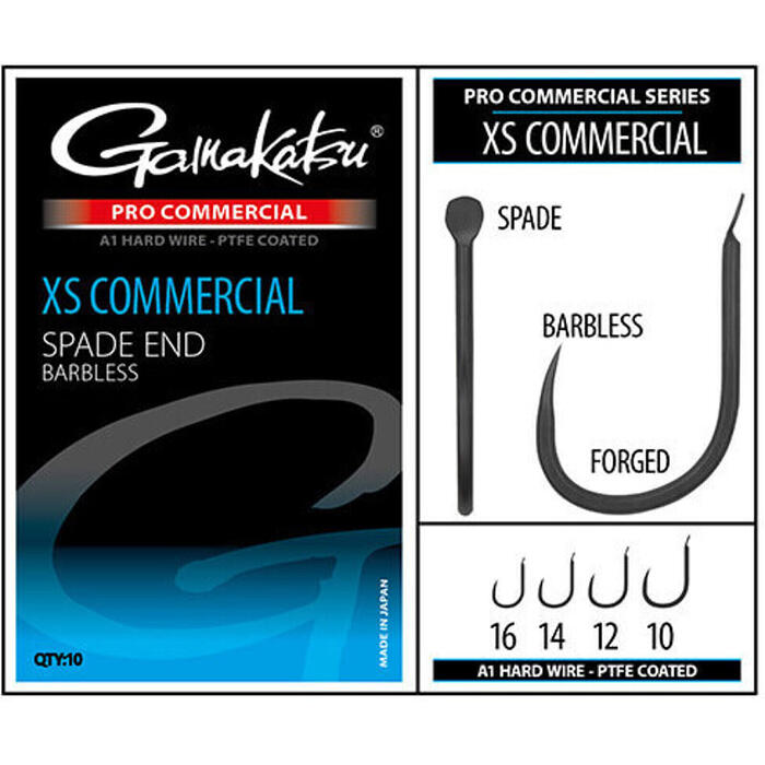 Gamakatsu PRO-C XS Commercial Spade A1 PTFE #14