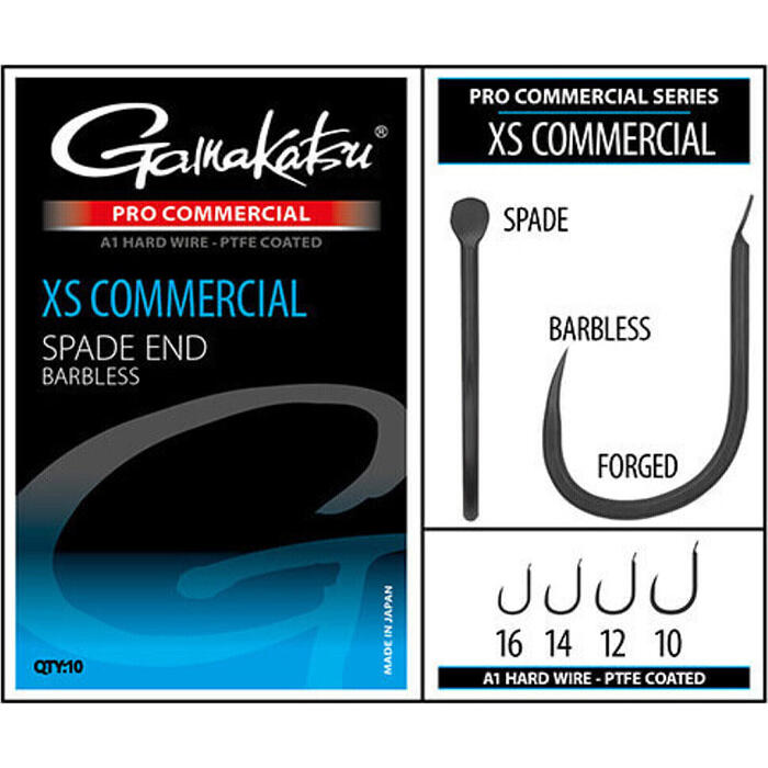 Gamakatsu PRO-C XS Commercial Spade A1 PTFE #16