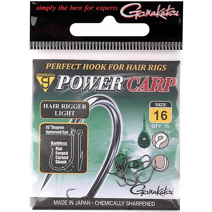 Gamakatsu Power Carp Hair Rigger Light Barbless H14