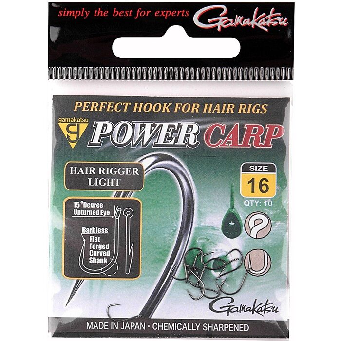 Gamakatsu Power Carp Hair Rigger Light #12