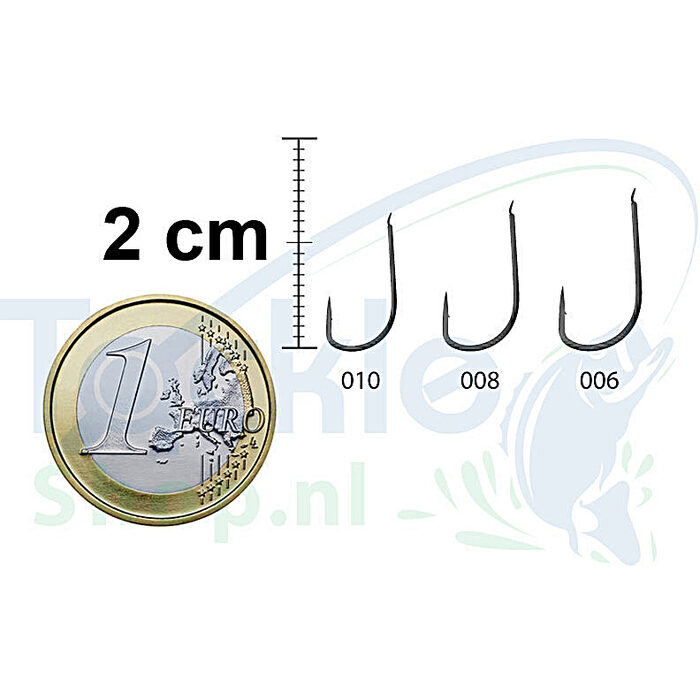 Gamakatsu TM LS-608N Forel Onderlijn FC 100cm H10 0.14mm