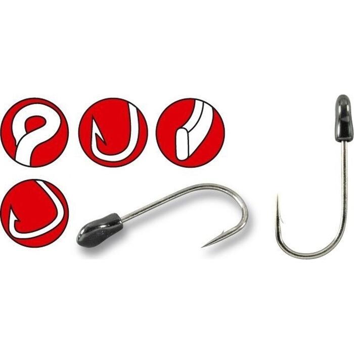 Gamakatsu Trailer Hook NS Black Size #1