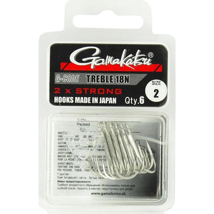 Gamakatsu Treble 18 Tin #1