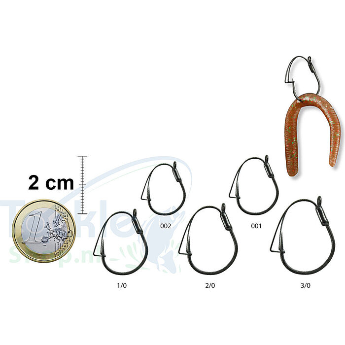 Gamakatsu Worm 318 Wacky Weedless #2/0