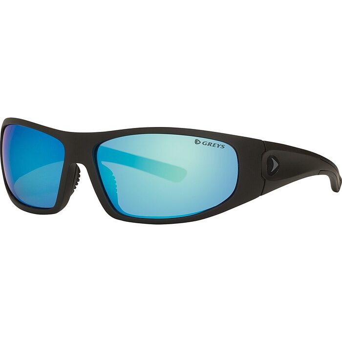 Greys G1 Sunglasses Matt Carbon-Blue-Mirror