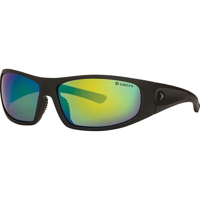 Greys G1 Sunglasses Matt Carbon-Green-Mirror
