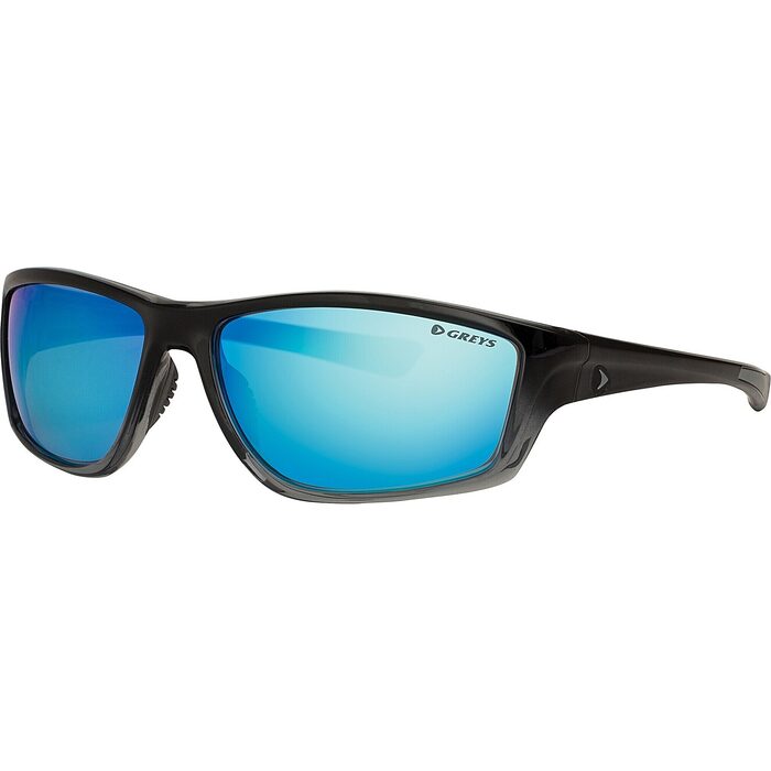 Greys G3 Sunglasses Gloss Black Fade - Blue Mirror