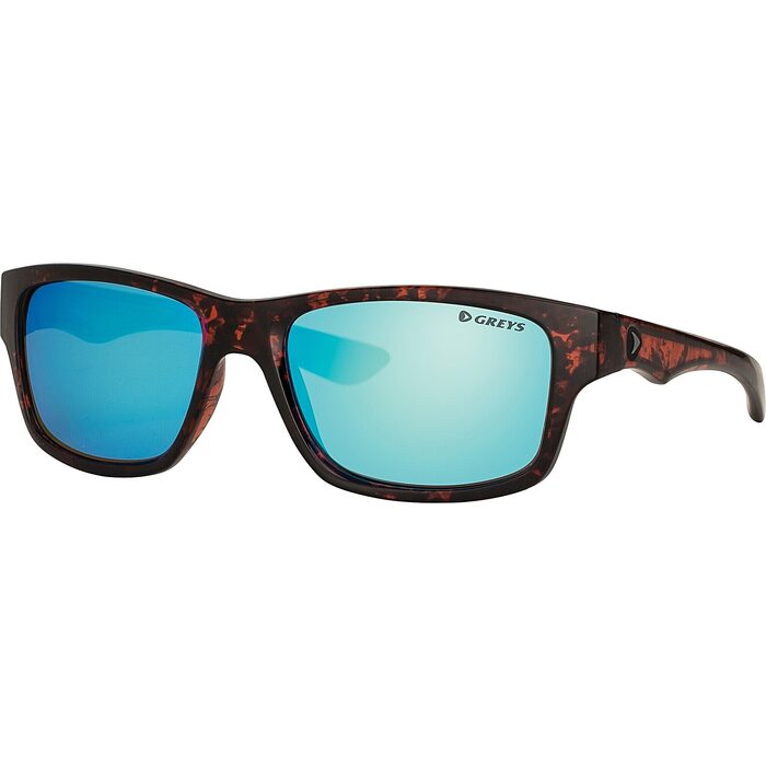 Greys G4 Sunglasses Gloss Tortoise - Blue Mirror