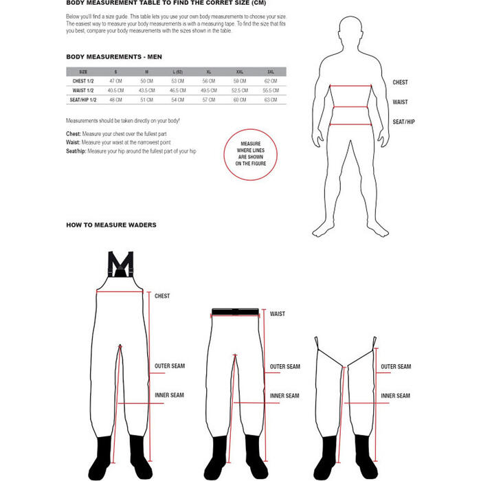 Greys Tail Waadjas Maat XXXL