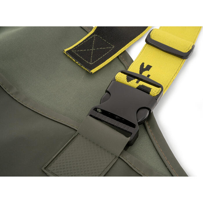 Black Cat Groen waadpak met laarzen 45
