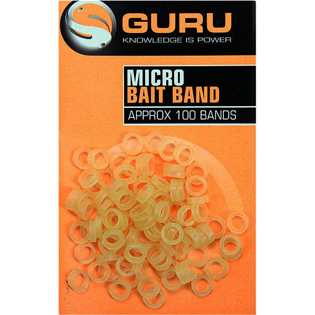 Guru Bait Bands 4mm 100pcs