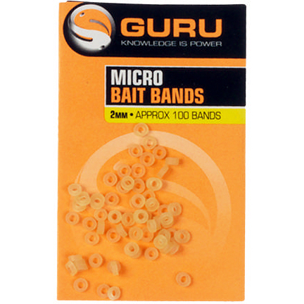 Guru Bait Bands 2mm 100pcs