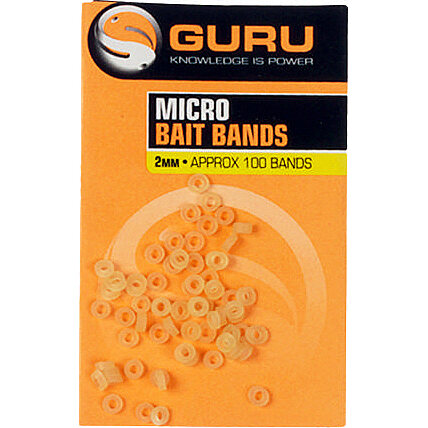 Guru Bait Bands 2mm 100pcs