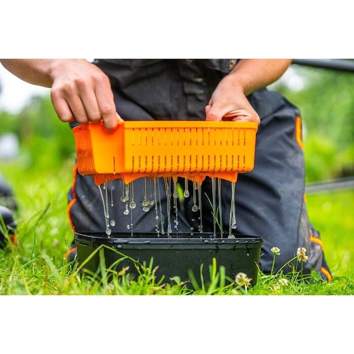 Guru Bait Boxes Orange Geperforeerd 5.3 Pint
