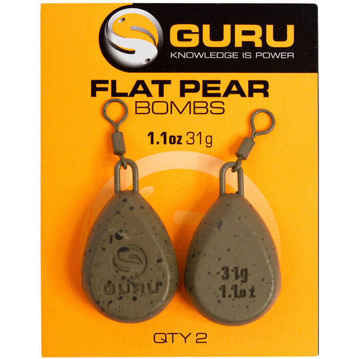 Guru Flat Pear Lead 15gr 2pcs