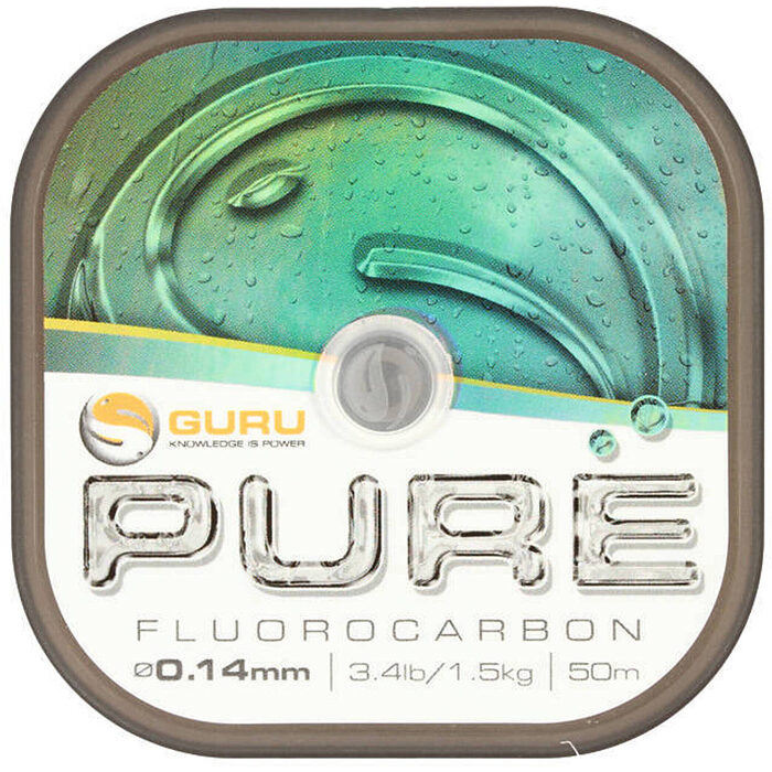 Guru Pure Fluorocarbon 0.12mm 50m
