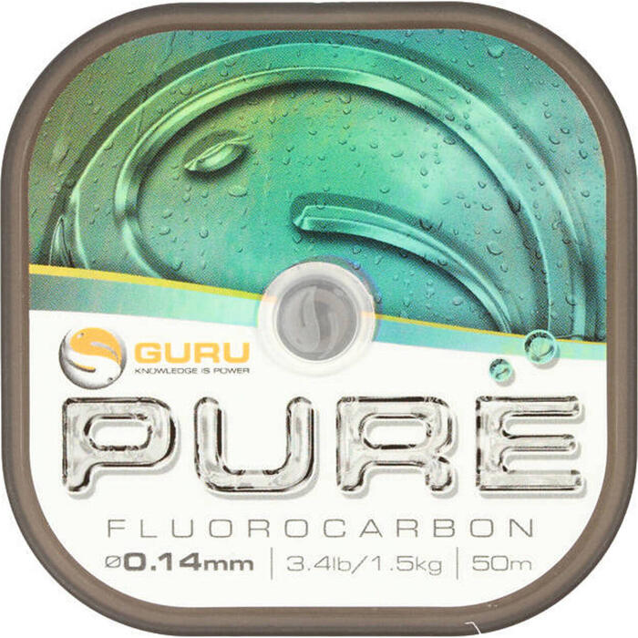 Guru Pure Fluorocarbon 0.20mm 50m