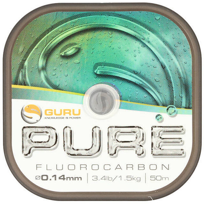 Guru Pure Fluorocarbon 0.25mm 50m
