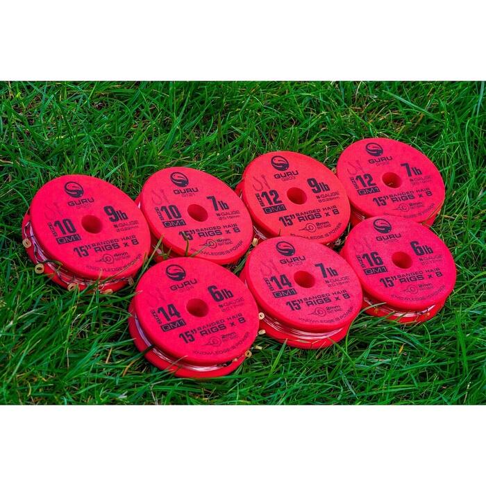 Guru Ready Rig Bait Bands QM1 38cm 0.19mm H10