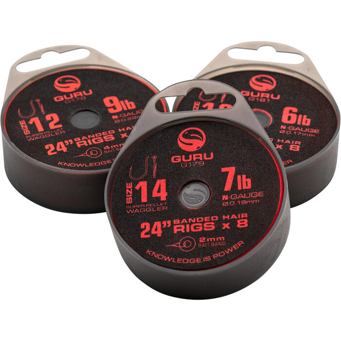 Guru Super Pellet Waggler Bait Band 60cm 0.19mm H14 2mm