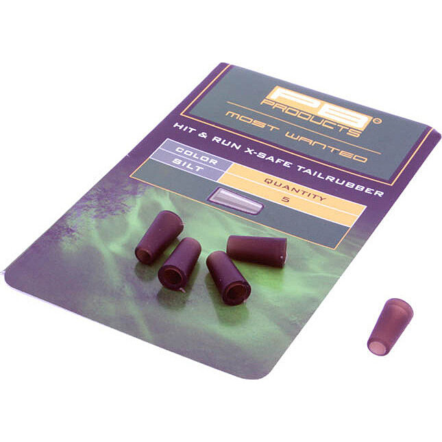 PB Products Hit & Run Xtra Safe Tailrubbers Silt 5st